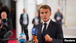 Președintele Franței, Emmanuel Macron, a spus că firmele din Europa trebuie să aibă prioritate în fața jucătorilor non-europeni.