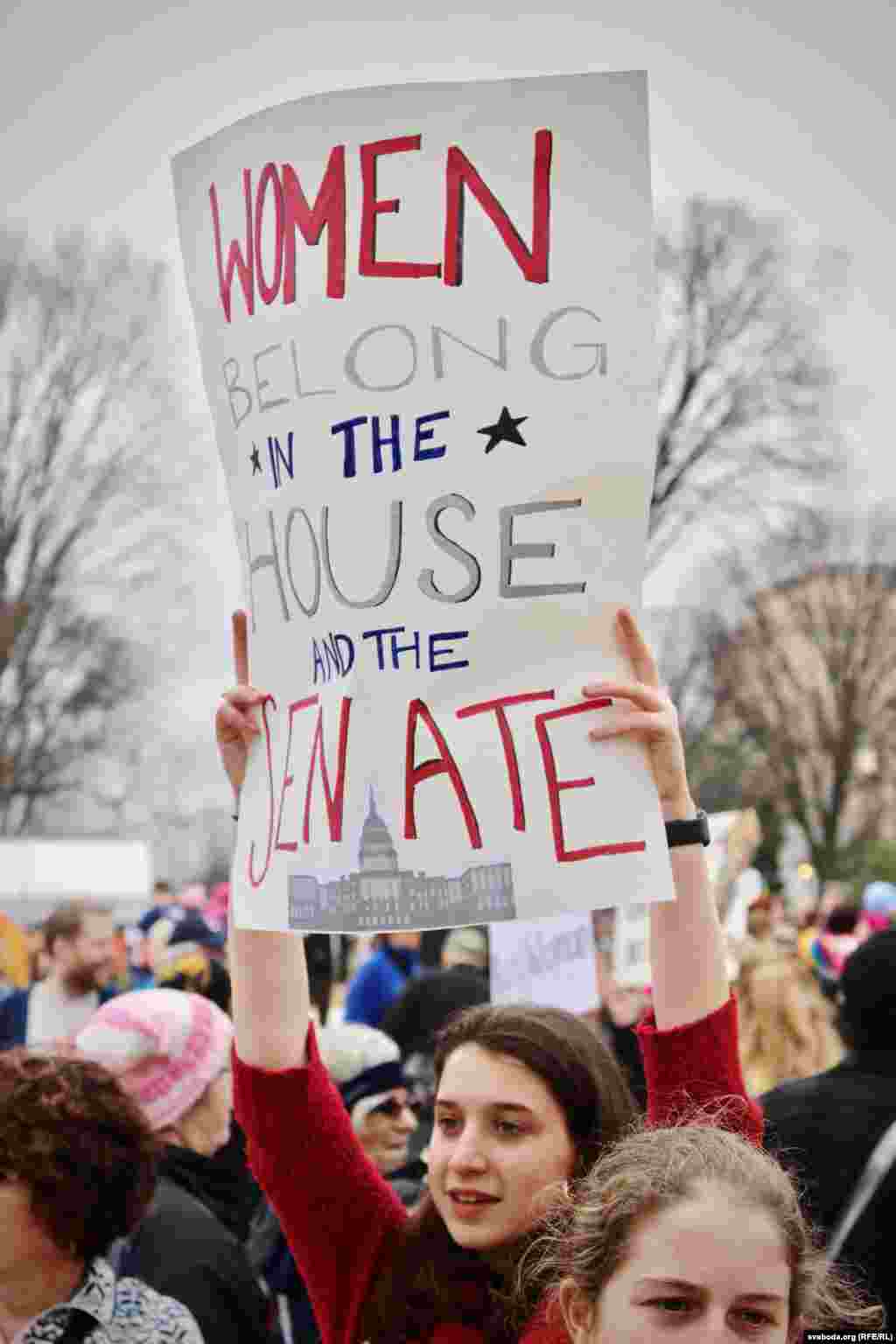 "Жанчынам належыць быць у Кангрэсе і ў Сэнаце"