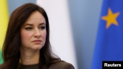 Прэмʼер-міністарка Літвы Інга Ругінене. Ілюстрацыйнае фота