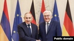 ნიკოლ ფაშინიანი და ფრანკ-ვალტერ შტაინმაიერი