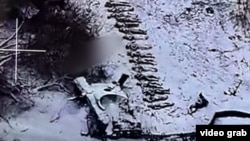 კურსკში დაღუპული ჯარისკაცების გვამები. რადიო თავისუფლების პროექტი "სქემები" ამტკიცებს, რომ მათ შორის ჩრდილოეთ კორეელი სამხედროებიც უნდა იყვნენ. დეკემბერი, 2024.
