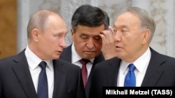 Президент России, Кыргызстана и Казахстана.