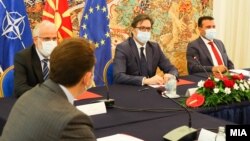 Седница на Националниот совет за безбедност кај претседателот Стево Пендаровски