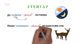 Нохчийн грамматика 3 минотехь (иссалгIа дарс, цIердешан меттигниг дожар)