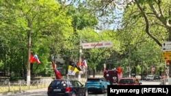 Автопробіг до 9 травня у Сімферополі, 9 травня 2025 року