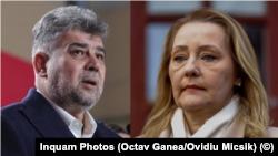 Președintele PSD, Marcel Ciolacu, și președinta USR, Elena Lasconi, au avut marți prima întâlnire după alegerile parlamentare de duminică.