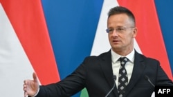 Министр иностранных дел Венгрии Петер Сийярто