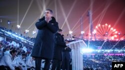 Халыкара Олимпия комитеты президенты Томас Бах чыгыш ясый