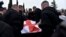 Georgia -- Funeral ceremony of Archil Tatunashvili. Mukhatgverdi Cemetery, Georgian soldiers common grave. Tbilisi, 24Mar2018