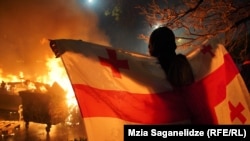 Акция протеста в Тбилиси 