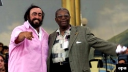 Лучано Паваротти жана Б.Б.Кинг