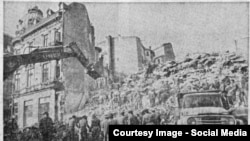 20 de clădiri din București au fost complet distruse de cutremurul din 1977. Printre ele și blocul de 10 etaje în care avea magazinul cafegiul Gheorghe Florescu.