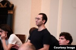 ზვიად ცეცხლაძე სასამართლო სხდომაზე