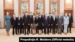 Cabinetul condus de Natalia Gavrilița împreună cu președinta Maia Sandu
