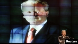 Ivica Dačić na memorijalnom skupu SPS-a Slobodanu Miloševiću, mart 2007.