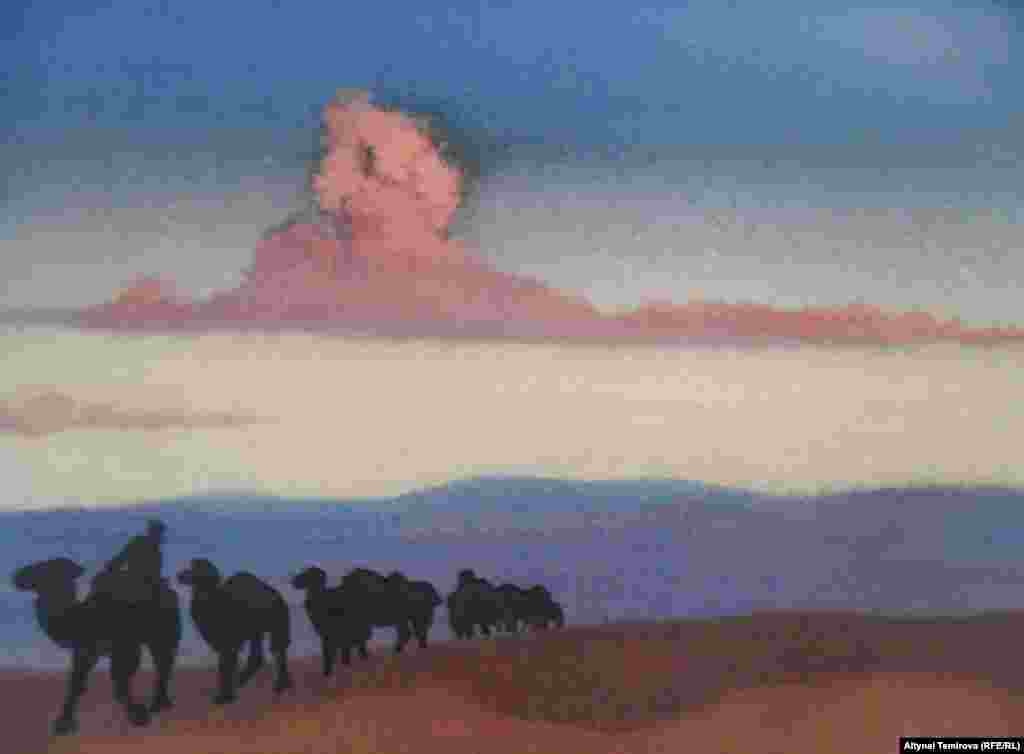 "Чахар" ("Чөлдөгү кербен"). 1937-жыл.&nbsp;