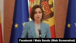 Прэзыдэнтка Малдовы Мая Санду