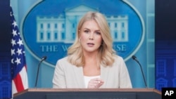 У речниці Білого дому запитали, чи погодилась Росія на щось під час переговорів з спецпосланцем Трампа Стівом Віткоффом