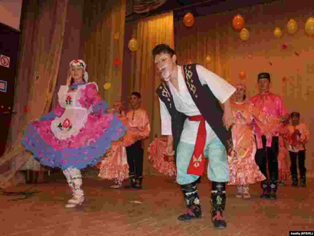 На празднике "Золотой осени" в Оренбурге, на юго-востоке России