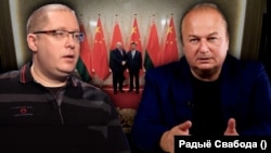 Яраслаў Шымаў і Яўген Красулін. Каляж