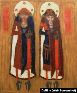 Boris And Gleb by Sergei Dyomin