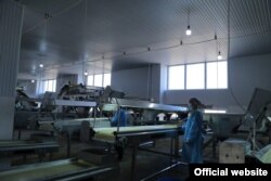 “O’rmancha- capers” компаниясининг ковул қадоқлайдиган цехи