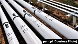 Secțiune a oleoductului Drujba, prin care Rusia furnizează petrol în unele țări europene (imagine de arhivă).