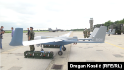 Droni kinez CH92-A në Serbi.