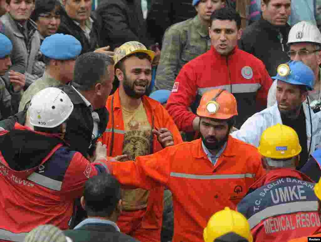 Спасенный шахтер.