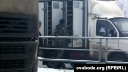 Граница Белоруссии и России. 9 декабря 2014 г.