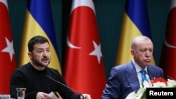 Зеленский менен Эрдоган, Анкара, 18-февраль 2025-жыл.