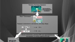 Экономикалык кылмыштарга каршы күрөш боюнча мамлекеттик кызмат тараткан инфографика.