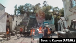 Митридатская лестница в Керчи, 2019 год