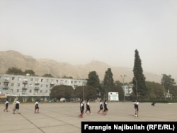Local school students in Norak.