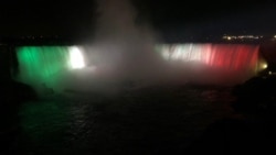 Ниагара шарлавыгы Татарстан байрагы төсләрендә