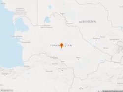 Türkmenistanyň kartasy