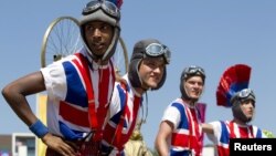 В Олимпийской деревне Лондона, 2012