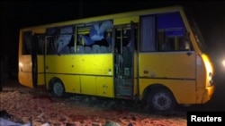 ავტობუსი, რომლის აფეთქებისას 12 ადამიანი დაიღუპა 