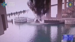 Ucraina revendică atacul asupra podului Kerci, care leagă Rusia de Crimeea ocupată