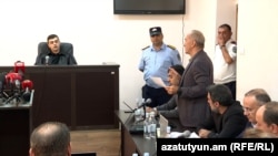 Քոչարյանը նախորդ դատական նիստի ժամանակ, 11-ը հոկտեմբերի, 2024թ․