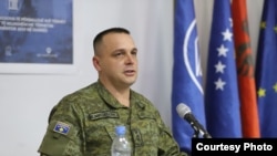 Kolonel Ejup Maqedonci - Shef i Departamentit për Operacione dhe Trajnime  në FSK. 