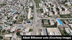 Нарын шаарындагы Ленин көчөсү.