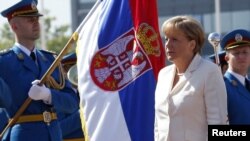 Angela Merkel u poseti Beogradu