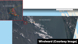The Mikati pauses off the coast of India on July 29. "The EU has now the ability to sanction ports in third countries for what they call the frustration of EU restrictive measures," said economist Benjamin Hilgenstock.