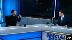 ვოლოდიმირ ზელენსკი Fox News-ის სტუდიაში, 2025 წლის 28 თებერვალი 