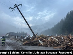 Inundațiile au provocat avarii puternice în județul Suceava.