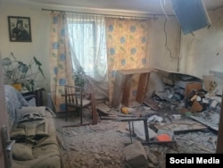 Помешкання у Польщі, яке пошкодив російський дрон у ніч на 10 вересня 2025 року