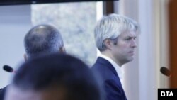 Благомир Коцев по време на заседанието на СГС на 10 октомври.