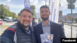 Димитър Шалъфов (вдясно) и Настимир Ананиев