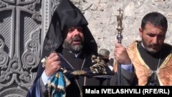 ახალქალაქში ყარაბაღში დაღუპულთა პანაშვიდი გადაიხადეს